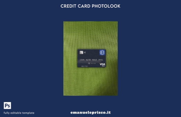 modello frontale photolook per carta di debito visto El Salvador Banco Central d